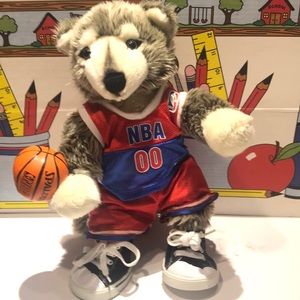 Build a Bear NBA Grey Timberwolf w/basketball